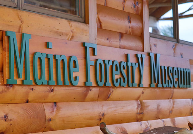 Maine Forestry Museum located in Rangeley Maine